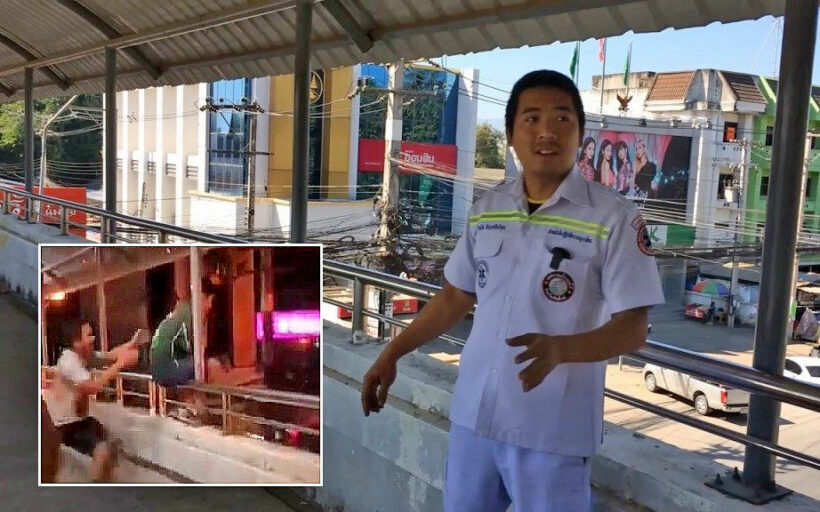 Chiang Mai rescue worker disguises himself to thwart student suicide