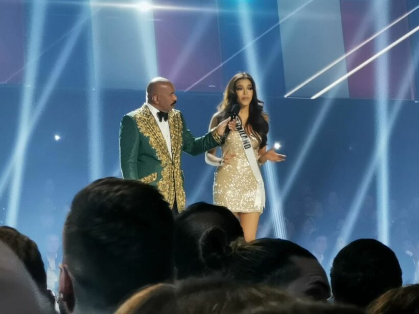 ฟ้าใส ผ่านเข้ารอบ 10 คนสุดท้าย Miss Universe 2019 | The Thaiger