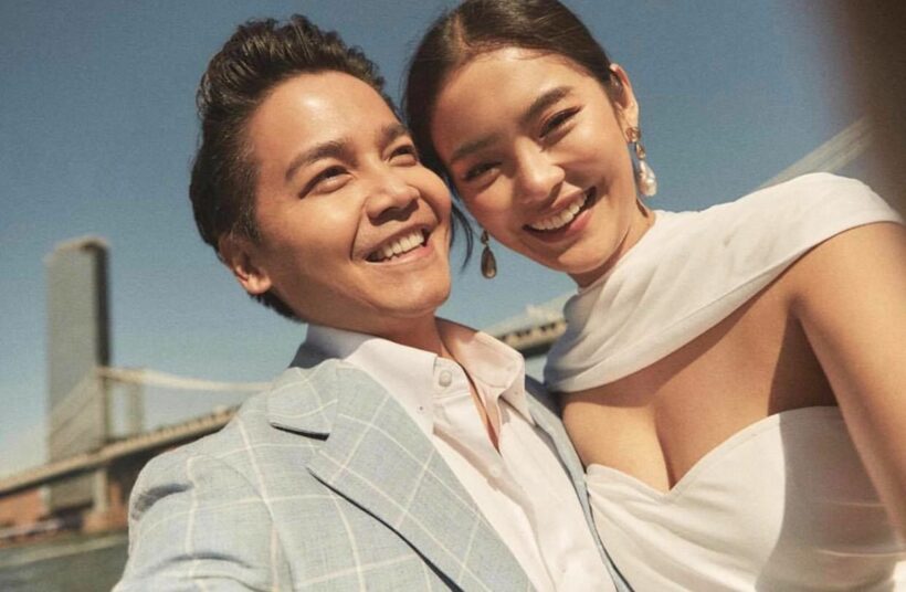พีเค-โยเกิร์ต เผยภาพพรีเวดดิ้งใจกลางนิวยอร์ก | The Thaiger