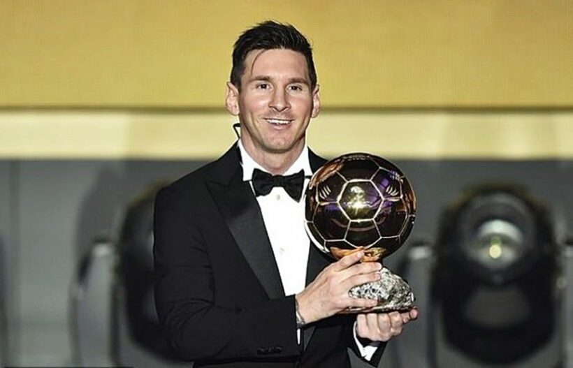 Nhìn lại 6 lần nâng cao danh hiệu Quả bóng vàng của Lionel Messi | News by Thaiger