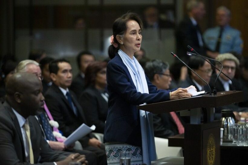 Aung San Suu Kyi shows contempt for case against Myanmar army in international court