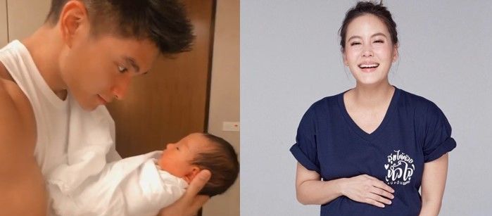 เจนี่ โพสต์คลิปสามีอุ้มน้องโนล่าด้วยความรัก | The Thaiger