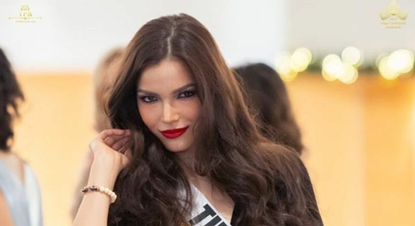 ประมวลภาพฟ้าใส ปวีณสุดา ชุดดินเนอร์สุดแซ่บ สวย เผ็ด ดุ | The Thaiger