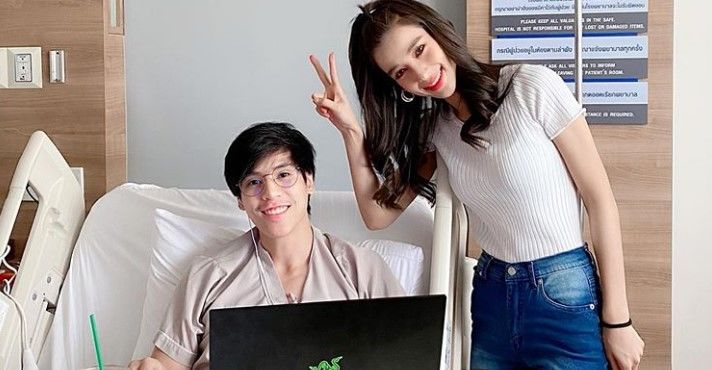 วิว วรรณรท ไปเยี่ยมเจษ กำลังใจดี วิ่งได้เลย | The Thaiger
