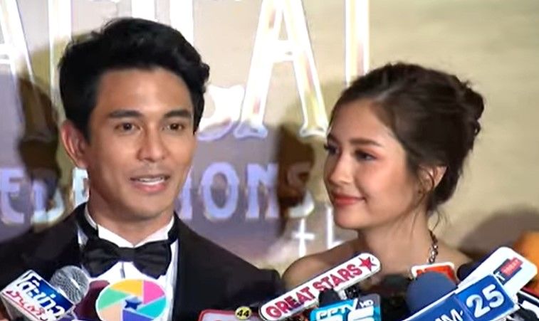 กัน-มารี ออกงานคู่ ได้ฉายา คู่หวานน้ำตาลท่วมช่อง | The Thaiger