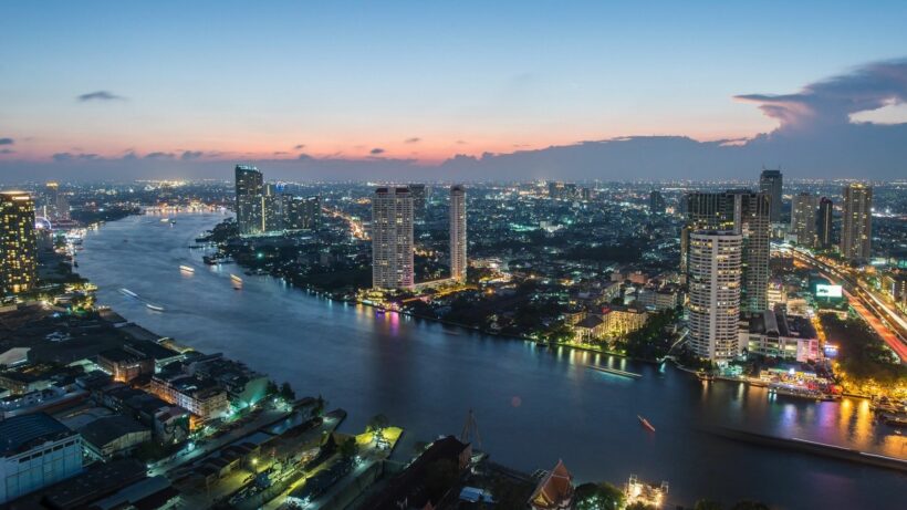 Bangkok is in the middle of a battle between the Chao Phraya and Gulf of Thailand