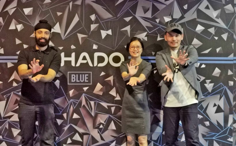 HADO introduces augmented reality e-sports at SHOW DC, Bangkok