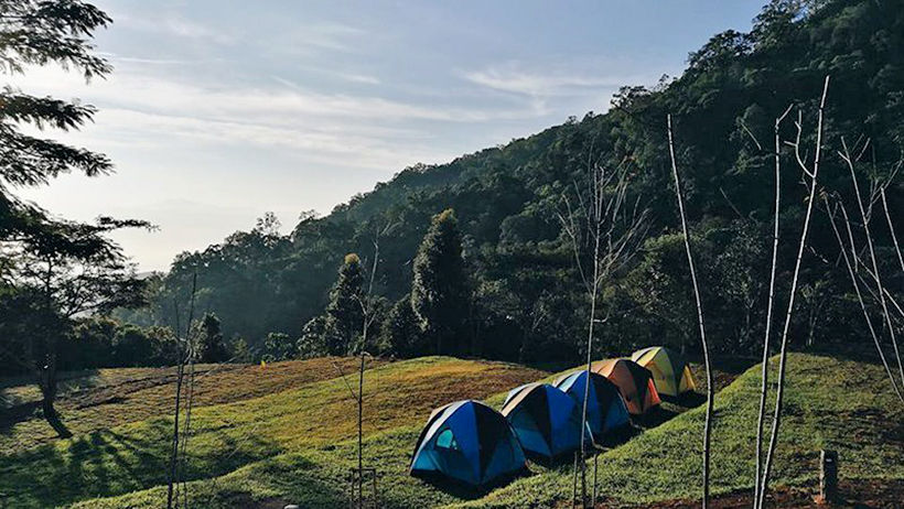 Chiang Mai mountains introduce two new camping facilities