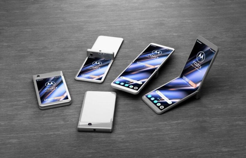 ภาพคอนเซ็ปต์ Motorola Rawr 2020 อาจเป็นการคืนชีพ Moto Mods | News by The Thaiger