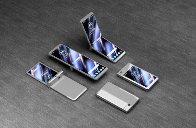 ภาพคอนเซ็ปต์ Motorola Rawr 2020 อาจเป็นการคืนชีพ Moto Mods | The Thaiger