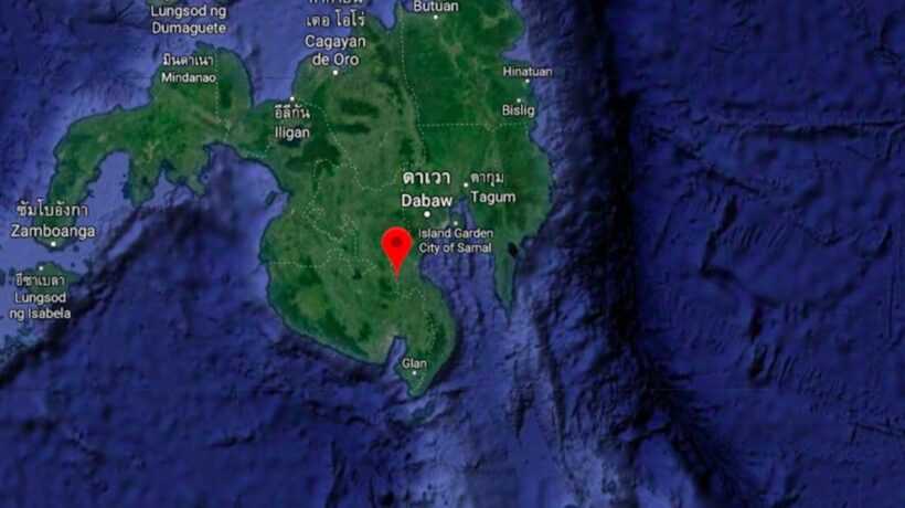 แผ่นดินไหว เกาะมินดาเนา ฟิลิปปินส์ 6.8 ริกเตอร์ ลึก 10 กม. ทางการเตือนสึนามิ | The Thaiger