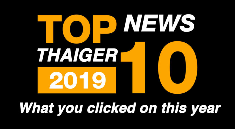 Top 10 most popular stories at The Thaiger in 2019