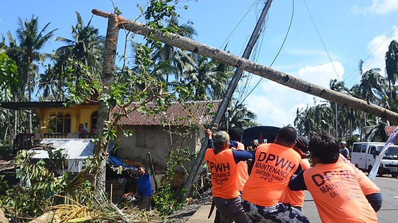 At least 21 killed by typhoon Phanfone in Philippines