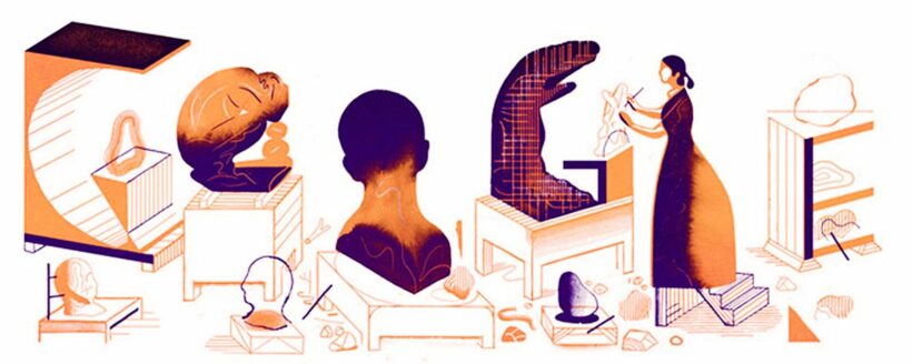 Người được Google Doodle vinh danh hôm nay: “Nàng thơ” Camille Claudel chết trong cô độc