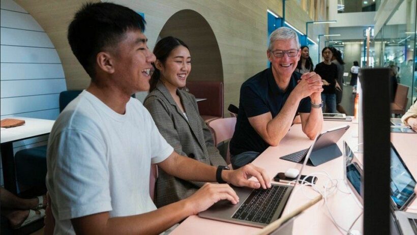 Apple’s Tim Cook drops into Bangkok during Asia tour