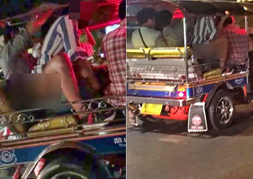 “They were just being playful” – Bangkok tuk tuk driver