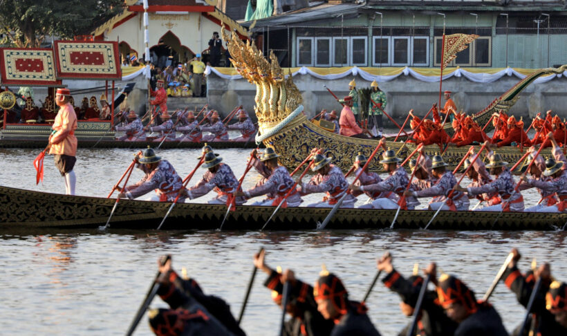 Chao Phraya welcomes the Royal Barge Procession in perfect Bangkok weather