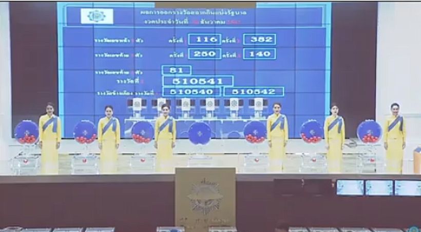 รางวัลที่ 1 หวย 30/12/62 ตรวจรางวัลอื่น ๆ ที่นี่ | The Thaiger