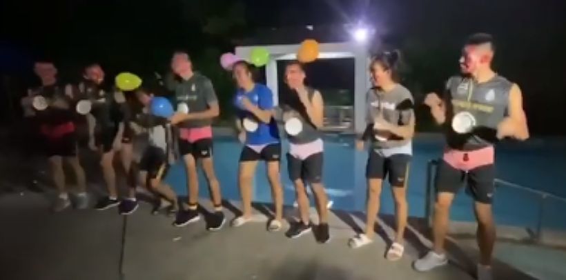 วอลเลย์บอลไทยจัดรับน้องซีเกมส์ บรรยากาศชื่นมื่นเฮฮา | The Thaiger