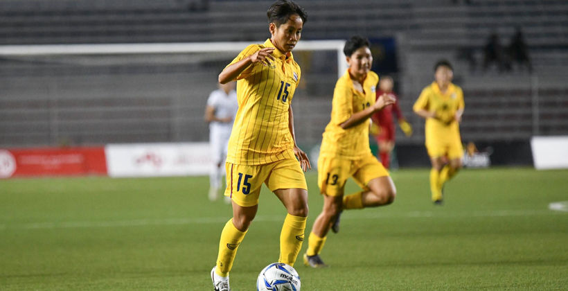 เข้ารอบชิง! ไฮไลท์ฟุตบอลหญิงซีเกมส์ ไทย 1-0 เมียนมา – อรพิณ ซัดสามเหลี่ยม | The Thaiger