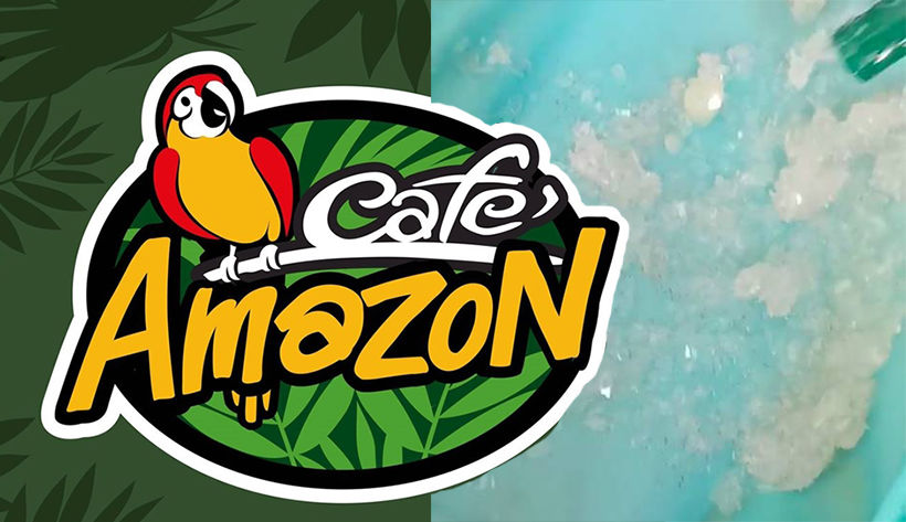 คาเฟ่อเมซอน สั่งปิดสาขา หลังพบสิ่งแปลกปลอมในน้ำชาเขียว | The Thaiger