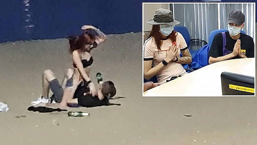 Russian couple apologise for having sex on Pattaya beach, but... | Thaiger