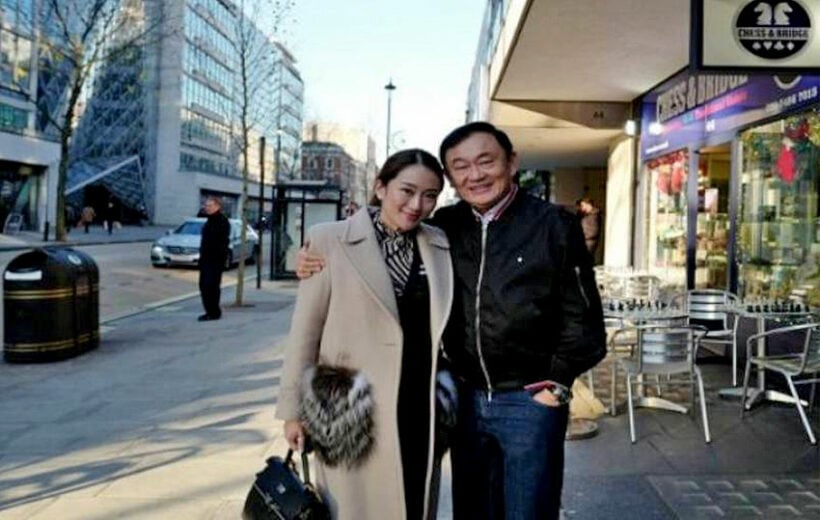 Ex-PM Thaksin reunites with daughter on New Year’s Eve