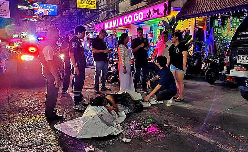 50 year old British man dies at scene after fireworks explosion in Pattaya