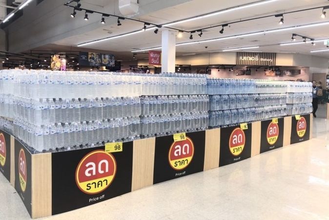 Drought prompts Tesco Lotus to increase bottled water production