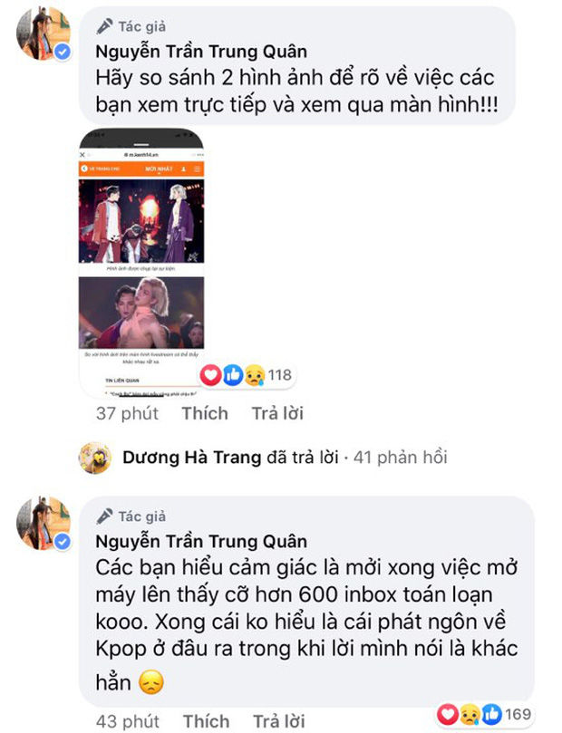 Nguyễn Trần Trung Quân bị hơn 600 inbox tấn công sau phát ngôn sốc về idol Kpop | News by Thaiger
