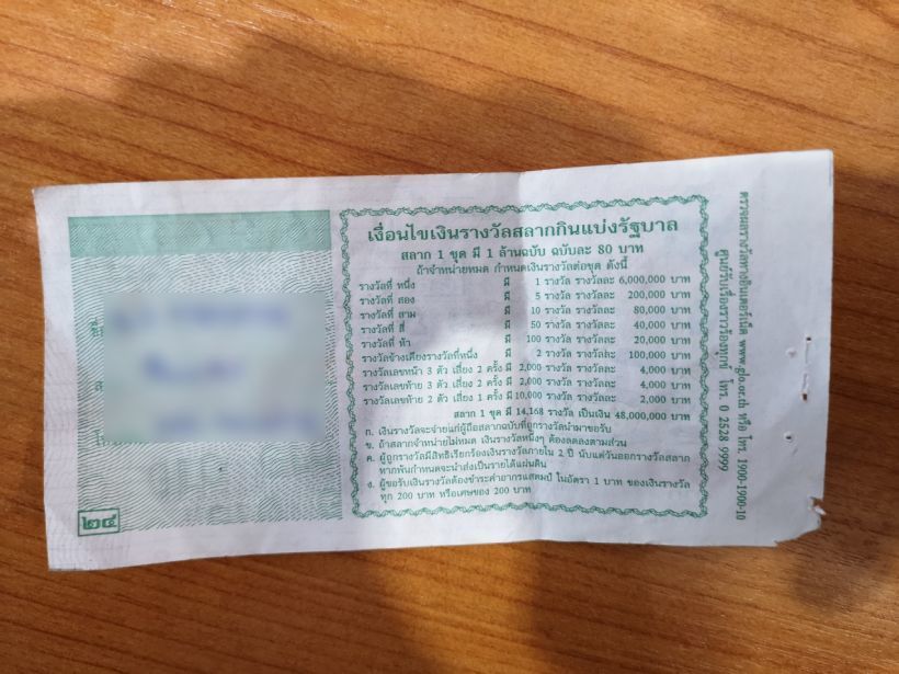 กองสลากแจง ใครได้เงิน ระหว่างชื่อแม่ค้าหลังลอตเตอรี่ หรือคนถือลอตเตอรี่ | The Thaiger