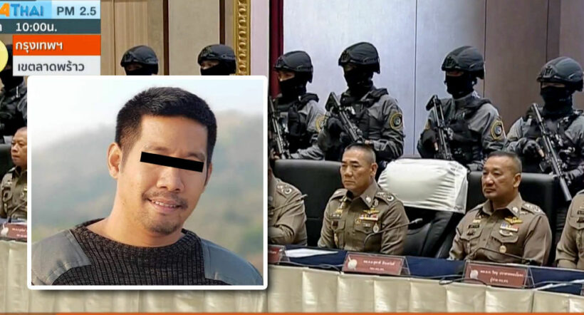 Prasitthichai speaks to the Thai media, “killings were unintentional”