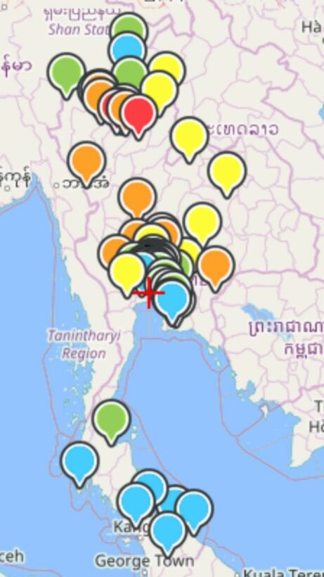 ค่าฝุ่นละออง PM2.5 มีแนวโน้มลดลง ขอให้ประชานเฝ้าติดตามข่าว | The Thaiger