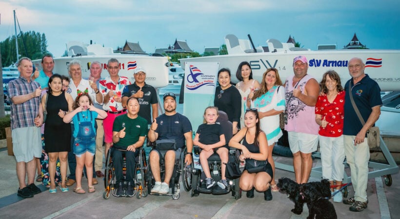 Two new SV 14 boats donated to Disabled Sailing Thailand in Phuket | News by Thaiger