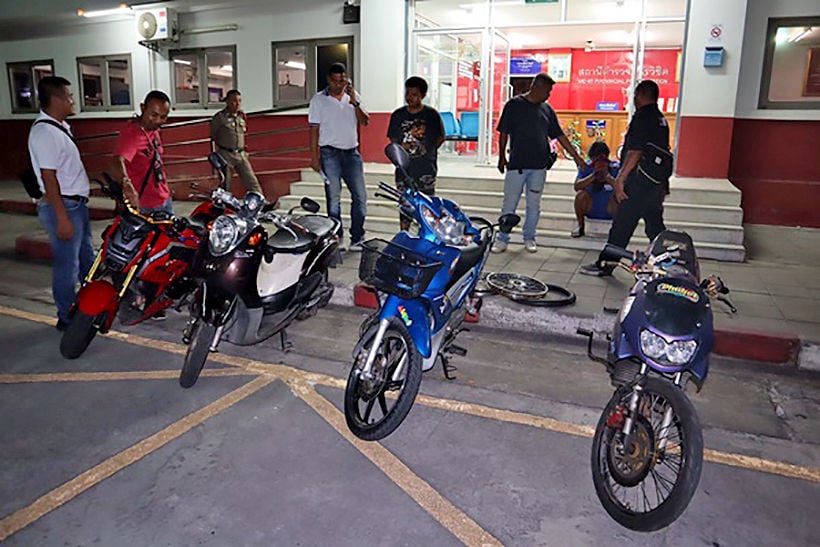 Two motorbike thieves nabbed in Phuket