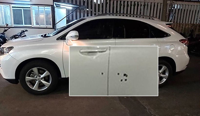 Police ramp up investigation into shots fired into Surachat's car in Bangkok | News by Thaiger