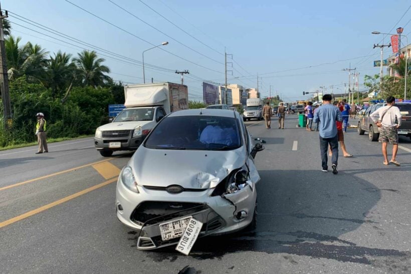 Mother and baby killed in Nakhon Si Thammarat intersection | News by Thaiger