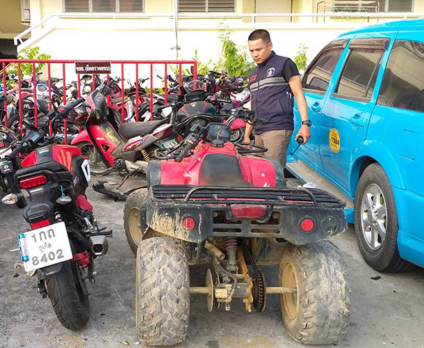 82 year old Frenchman killed in motorbike crash with ATV in Phuket