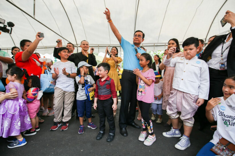 Guns, tanks and political speeches. Just another Children’s Day in Thailand.