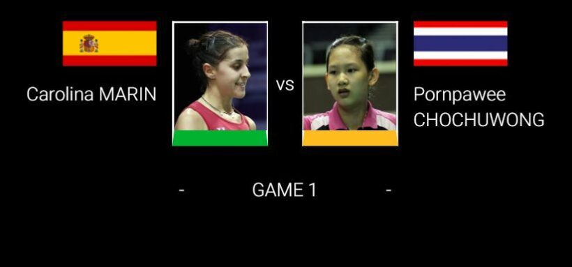 ถ่ายทอดสด แบดมินตัน: หมิว พรปวีณ์ VS Carolina MARIN – 23 ม.ค. รอบสอง (R16) Thailand Masters 2020 | The Thaiger