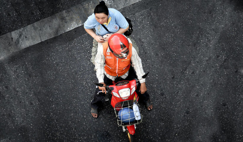 Motorcycle ‘win’ drivers charge 380 baht for 4.7 kilometre trip through Bangkok