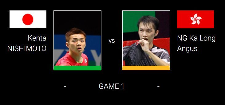 ถ่ายทอดสด แบดมินตัน: Kenta NISHIMOTO vs NG Ka Long – 26 ม.ค. รอบชิงฯ Thailand Masters 2020 | The Thaiger