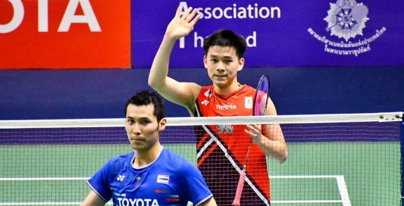 หนึ่งเดียวของไทย ! คลิปไฮไลท์ แบดมินตัน: วิว กุลวุฒิ ชนะ ไบร์ท สัพพัญญู 2-0 เกม Thailand Masters 2020 | The Thaiger