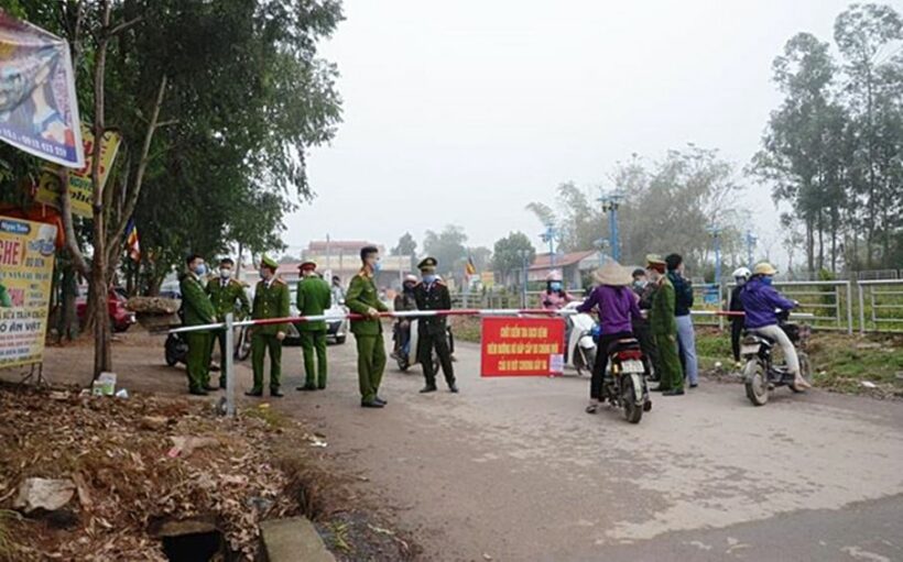 Cận cảnh hình ảnh "tâm dịch" bị cách ly tại huyện Bình Xuyên, Vĩnh Phúc | News by Thaiger