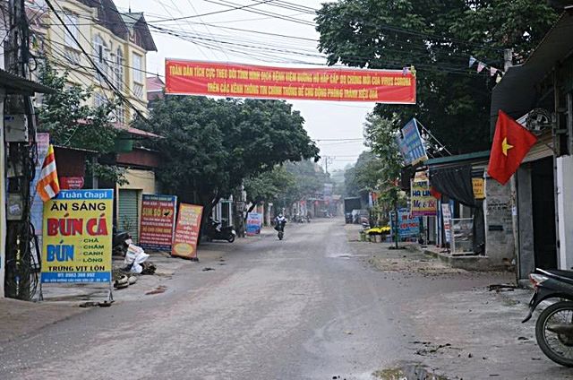 Cận cảnh hình ảnh "tâm dịch" bị cách ly tại huyện Bình Xuyên, Vĩnh Phúc | News by Thaiger