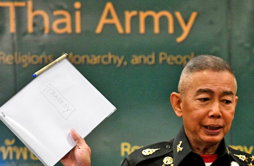 Don’t blame the Thai army, blame the soldier – General Apirat