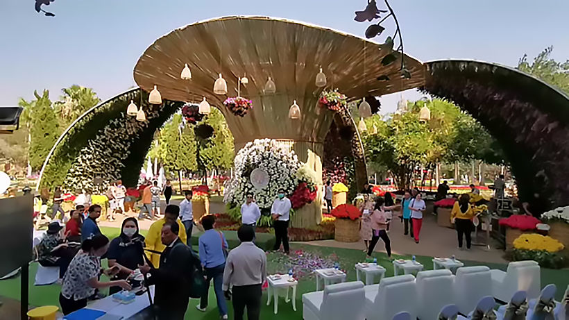 44th Chiang Mai Flower Festival in full bloom