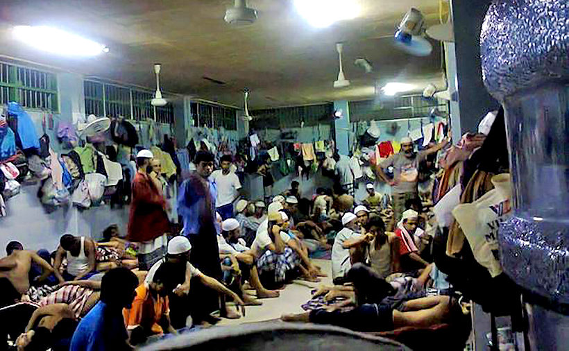 Regional news source publishes smuggled photos from Bangkok’s Immigration Detention Centre