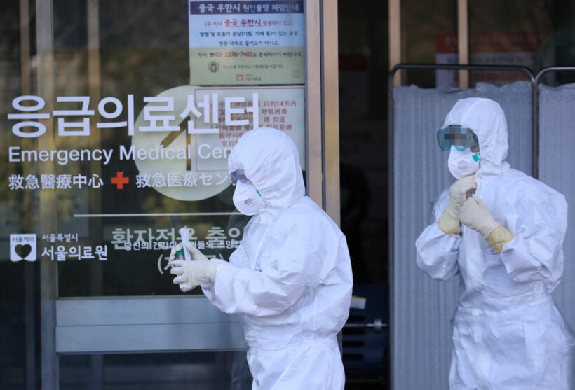 Korean virus cases skyrocket; Japanese passenger turns positive