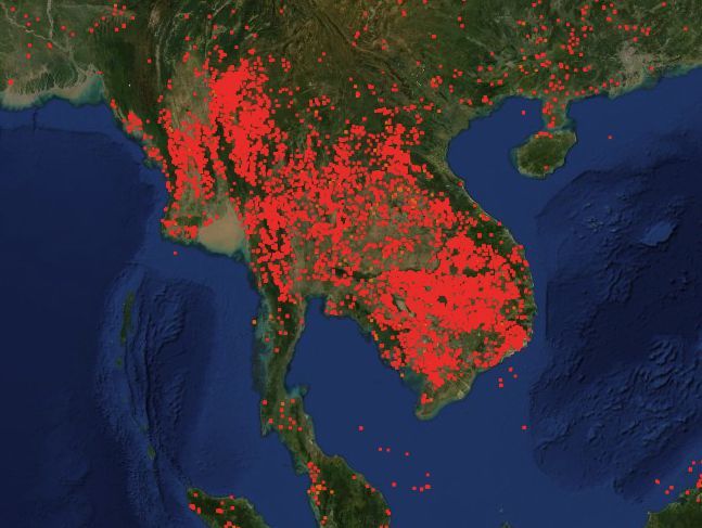 Smoke from plantation fires continues to choke central and northern Thailand | News by Thaiger